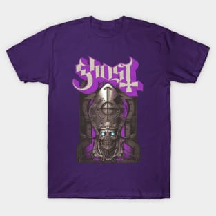 Distressed Phantomime Retro Purple T-Shirt